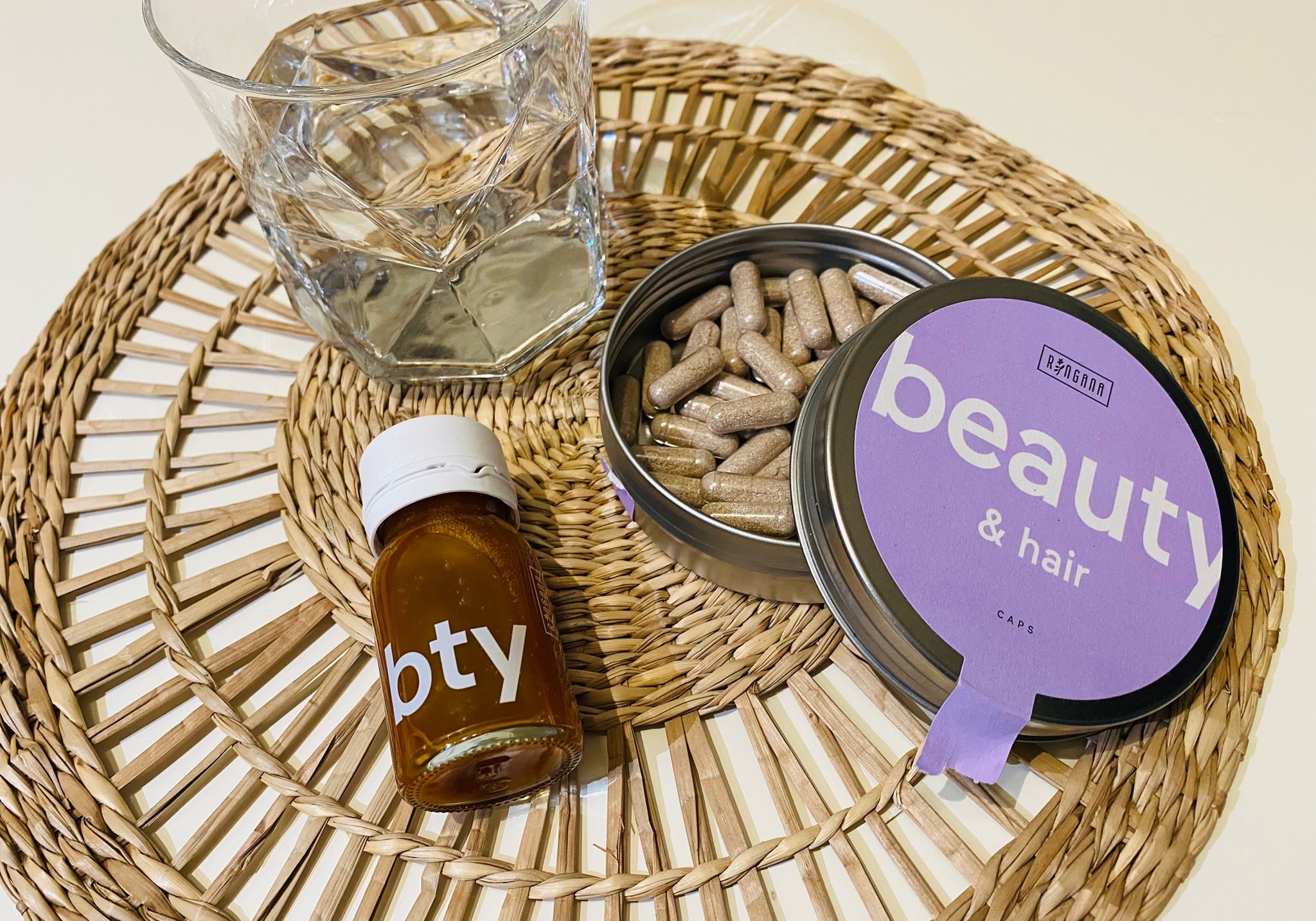 Ringana BTY Drink und Caps Beauty and Hair für schöne Haut von innen